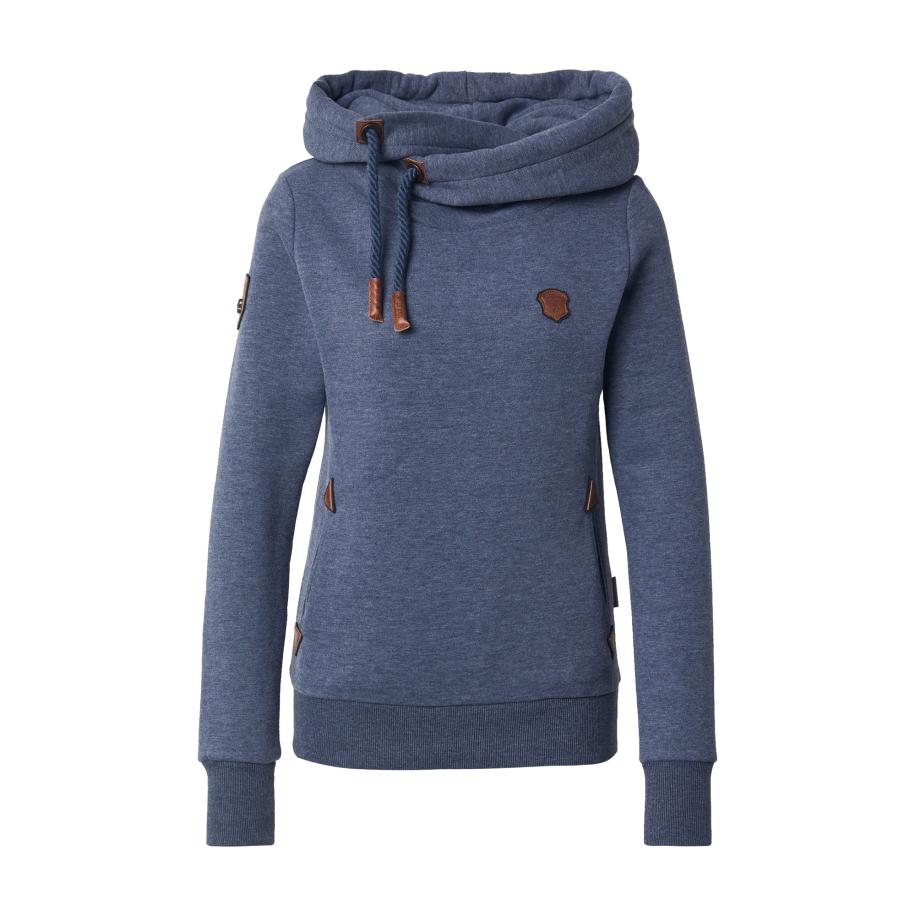 Naketano naketano Sweatshirt indigo / bruin / wit -