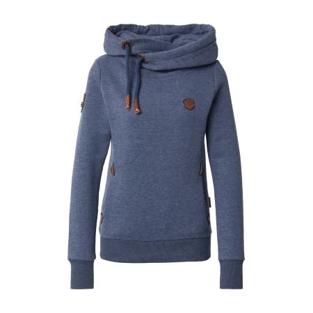 Naketano naketano Sweatshirt indigo / bruin / wit