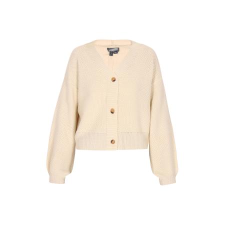 DreiMaster DreiMaster Vintage Gebreid vest crème