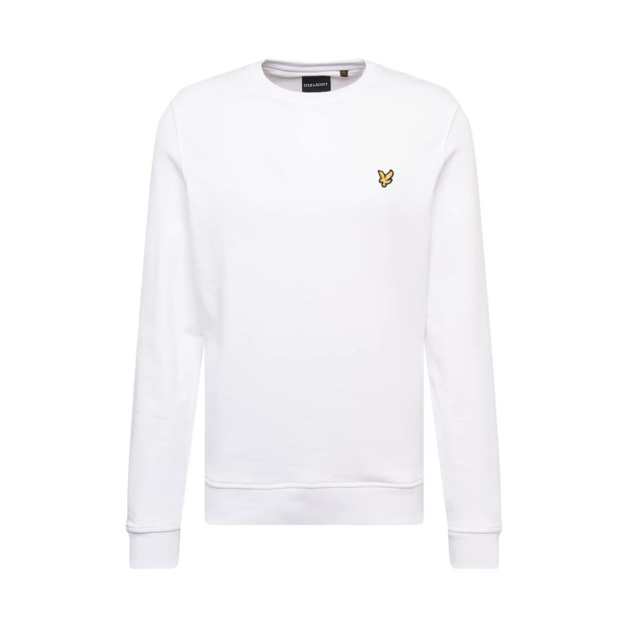 Lyle & Scott Sweatshirt geel / zwart / wit Wit