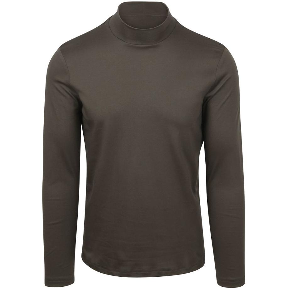 Desoto Turtleneck Trui Olive Groen