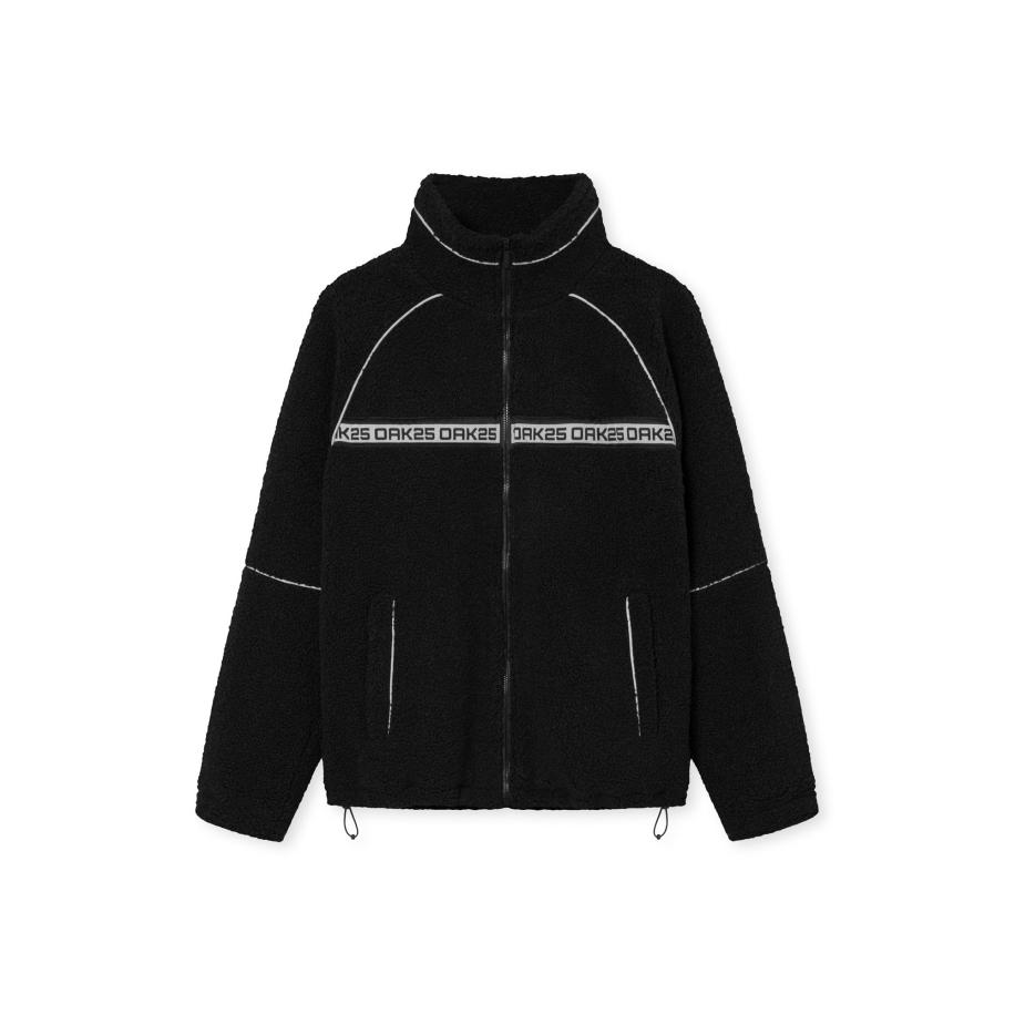 OAK25 OAK25 Fleece jas Everyday Fleece zwart -