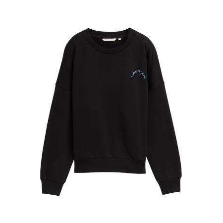 Tom Tailor TOM TAILOR DENIM Sweatshirt beige / ecru / duifblauw / zwart