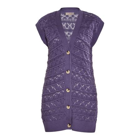 Gaya Gaya Gebreide bodywarmer braam