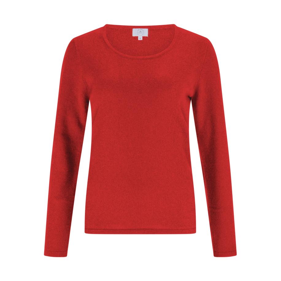 CASH-MERE.CH CASH-MERE.CH Trui rood -