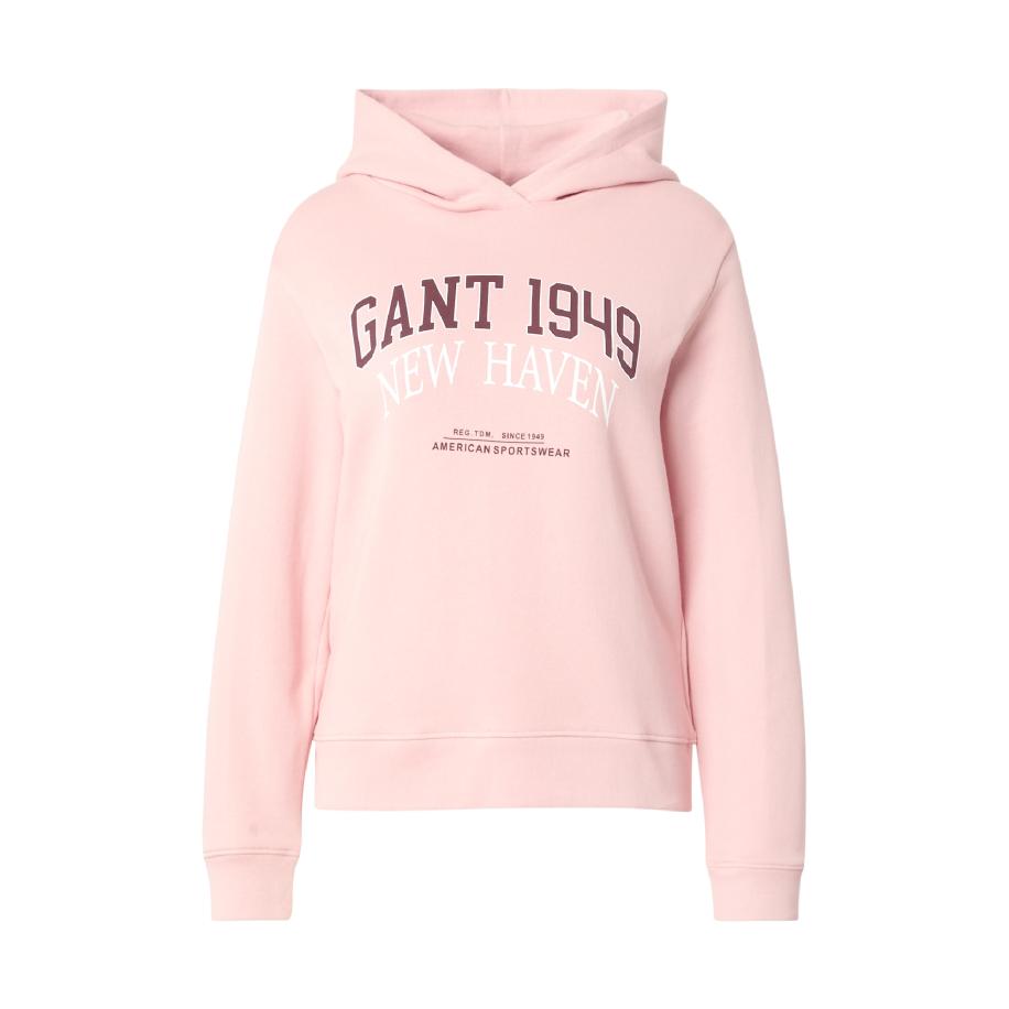 Gant GANT Sweatshirt rosa / donkerrood / wit -
