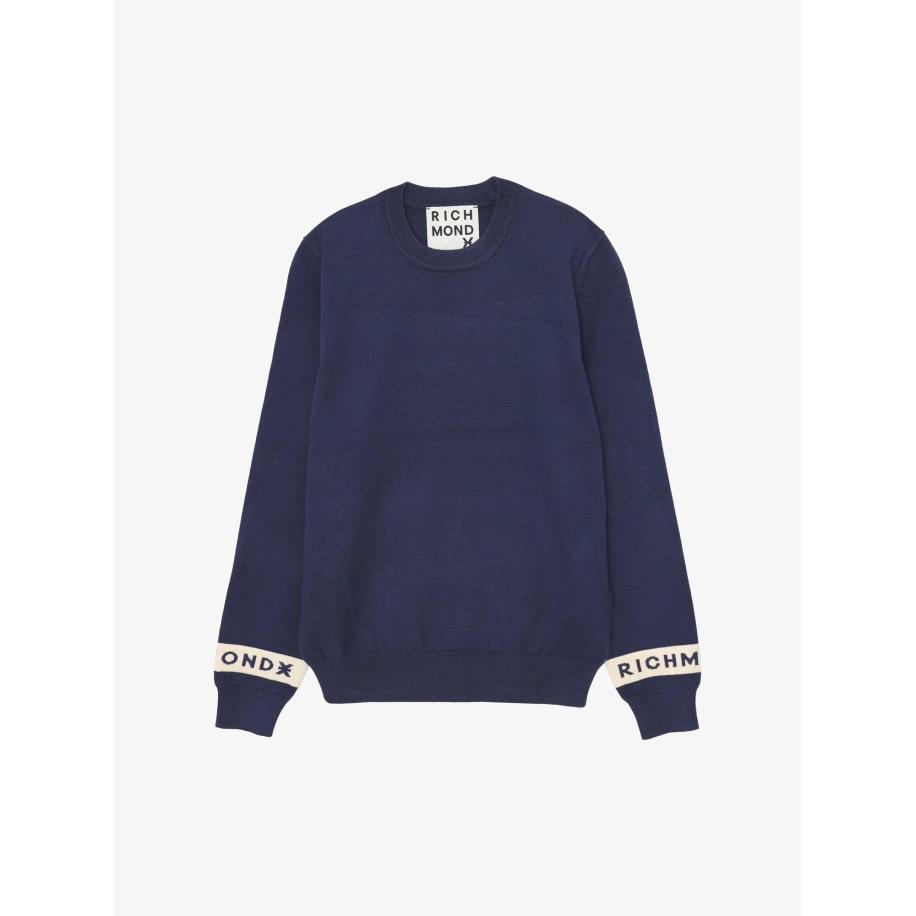 John Richmond Trui blauw Blauw