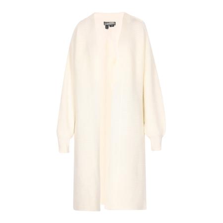 DreiMaster DreiMaster Vintage Gebreid vest wolwit