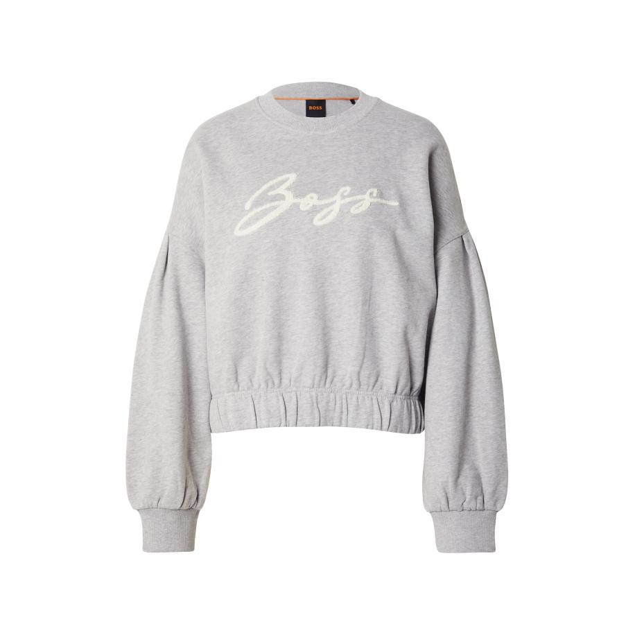 Hugo Boss BOSS Sweatshirt C_Easton grijs / wit -
