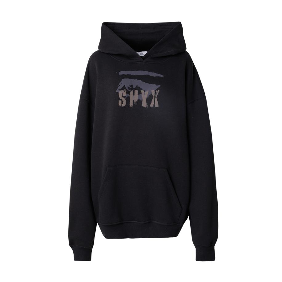 SHYX SHYX Sweatshirt aardetinten / basaltgrijs / zwart -