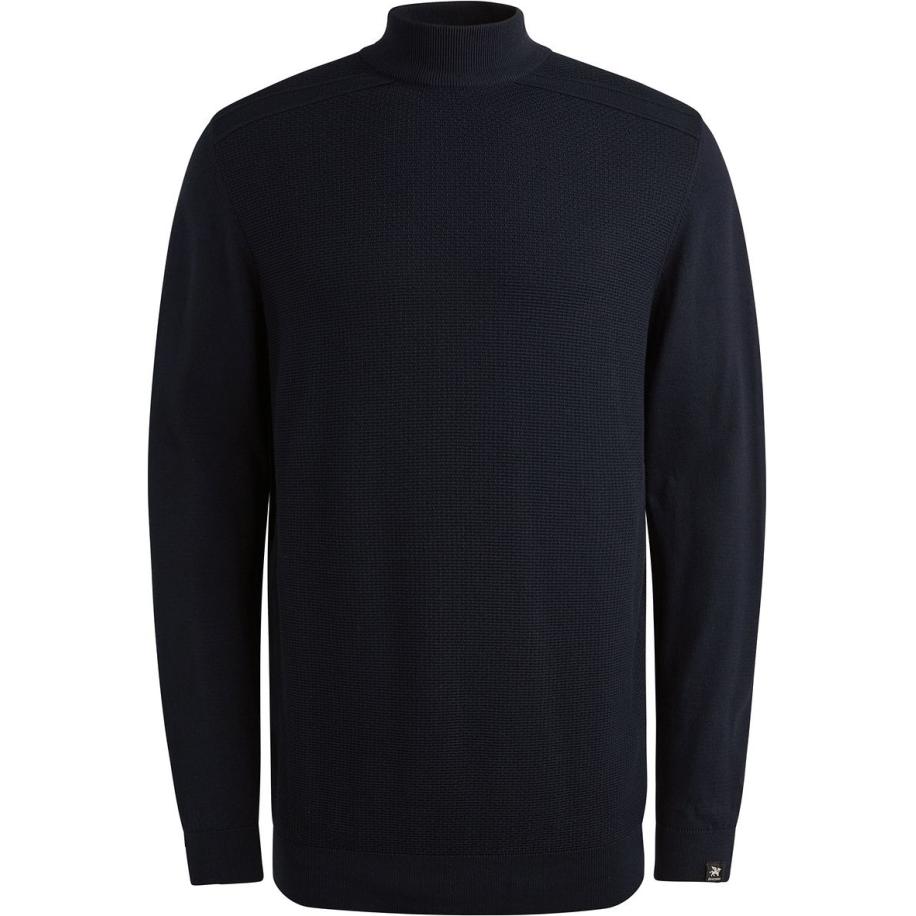 Vanguard Trui Knitted Navy Blauw