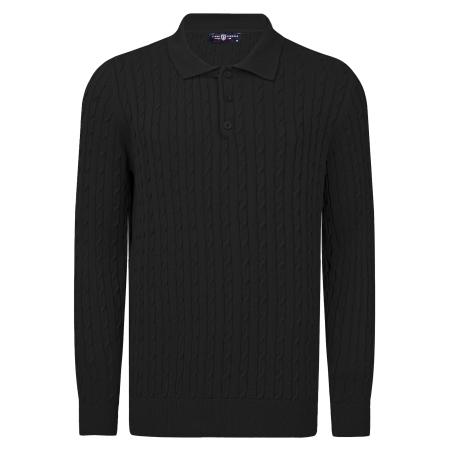 Jimmy Sanders Jimmy Sanders Trui zwart