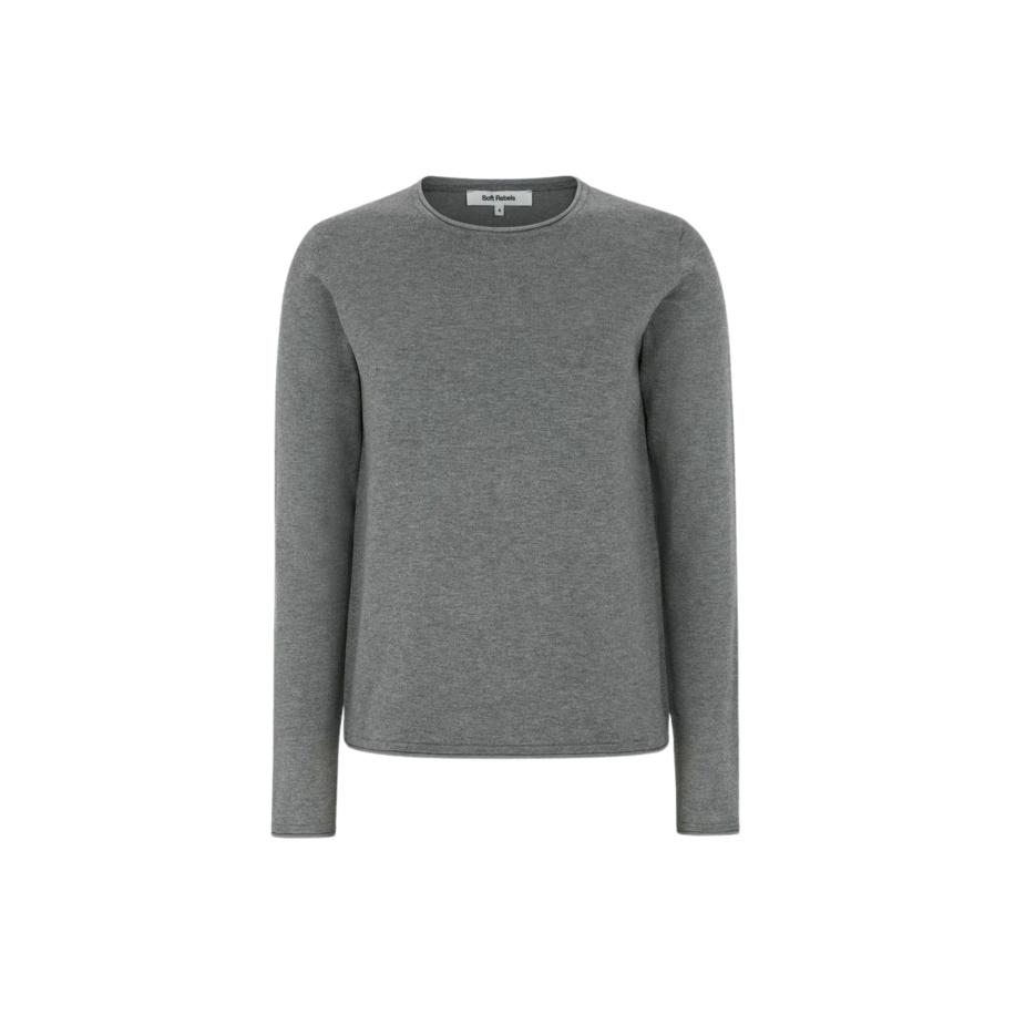 Soft Rebels Soft Rebels Trui Marla donkergrijs -