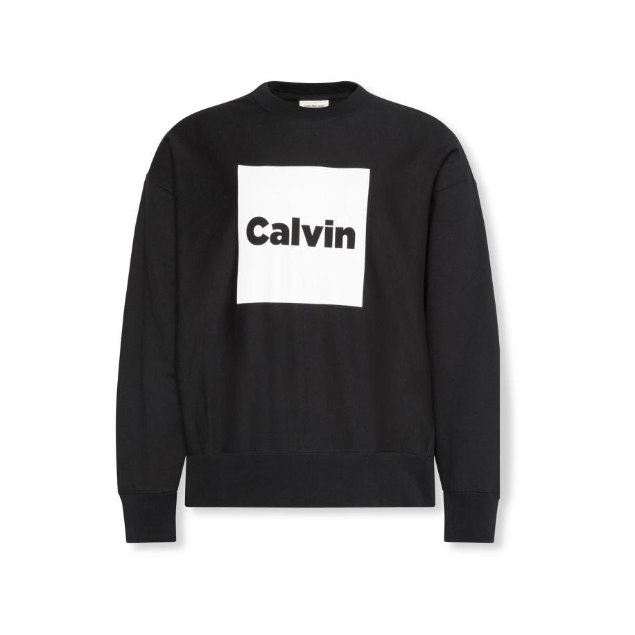 Calvin Klein Calvin Klein Jeans Sweatshirt zwart / wit -