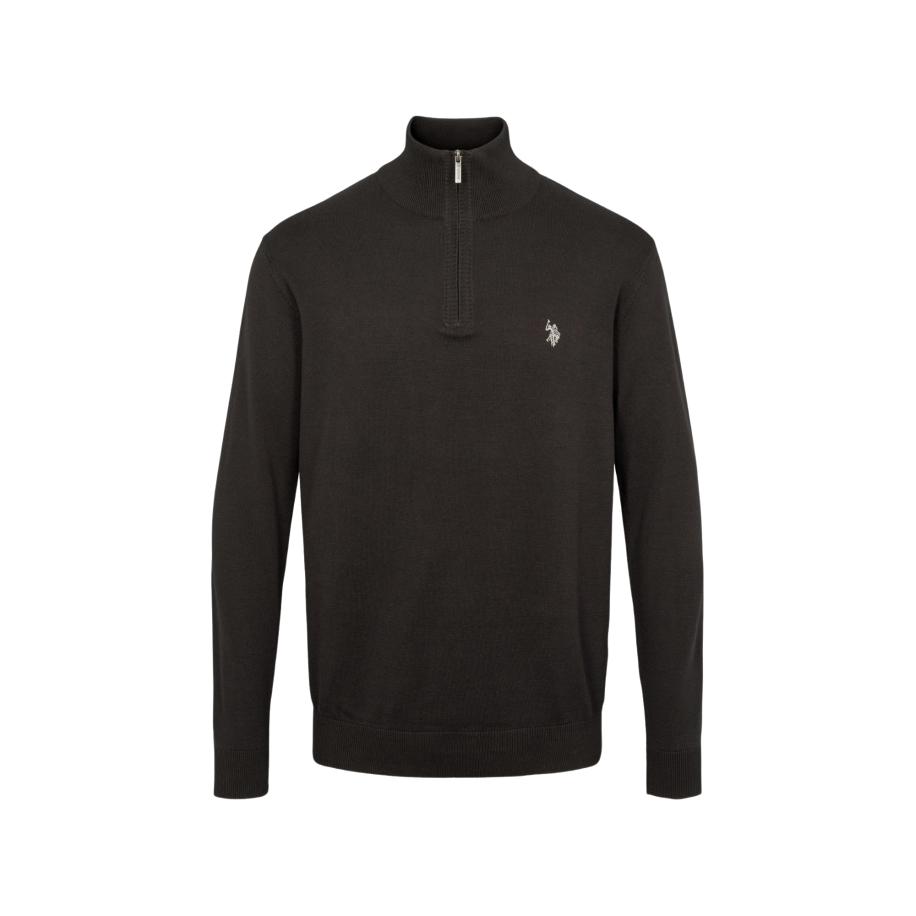 U.S. Polo Assn. U.S. POLO ASSN. Trui Brison lichtgrijs / zwart -