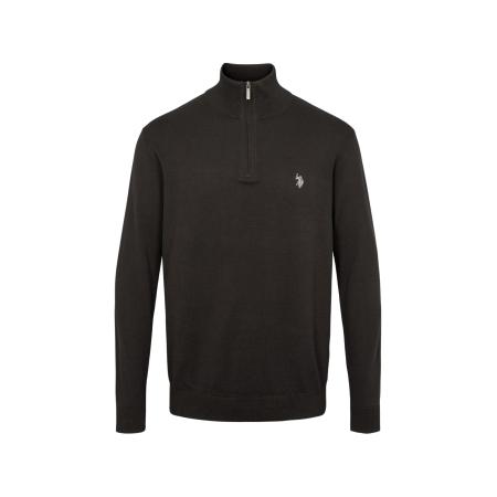 U.S. Polo Assn. U.S. POLO ASSN. Trui Brison lichtgrijs / zwart