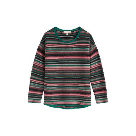 Seasalt Cornwall Seasalt Cornwall Trui Fruity groen / rosa / zwart