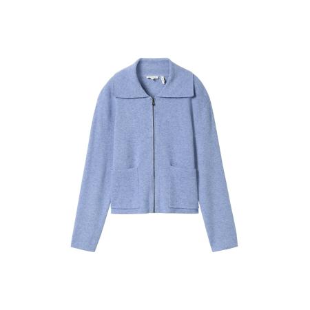 Tom Tailor TOM TAILOR Gebreid vest blauw