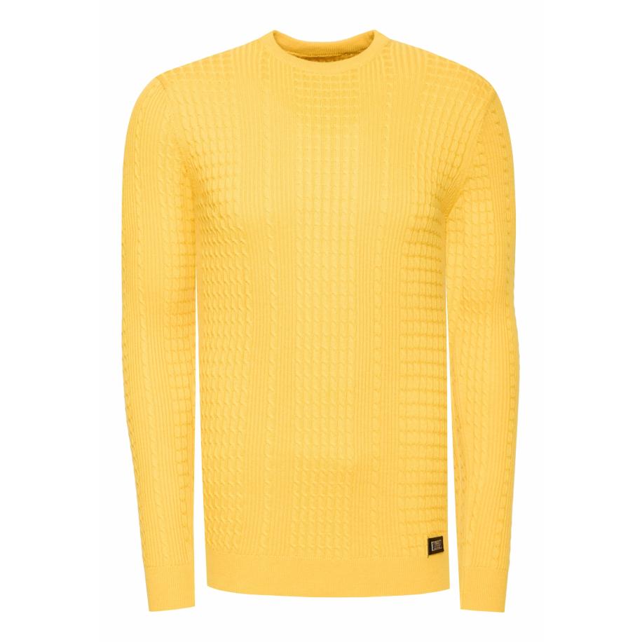 Rusty Neal Rusty Neal Trui geel -