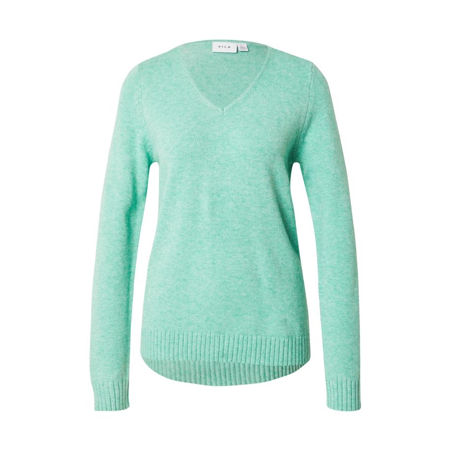 Vila VILA Trui Ril lichtgroen -