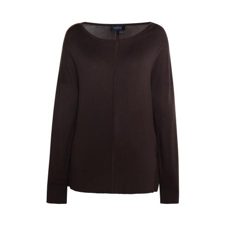 Usha usha BLACK LABEL Trui Nowles donkerbruin