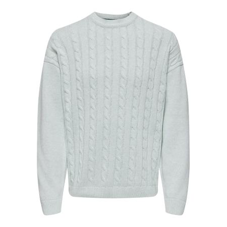 Only & Sons Trui Lamard mintgroen