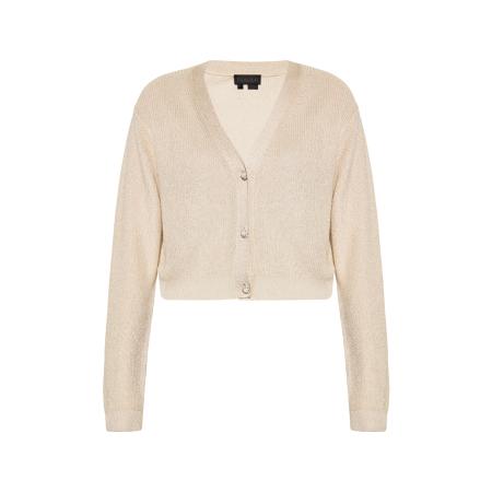 NAEMI NAEMI Gebreid vest beige