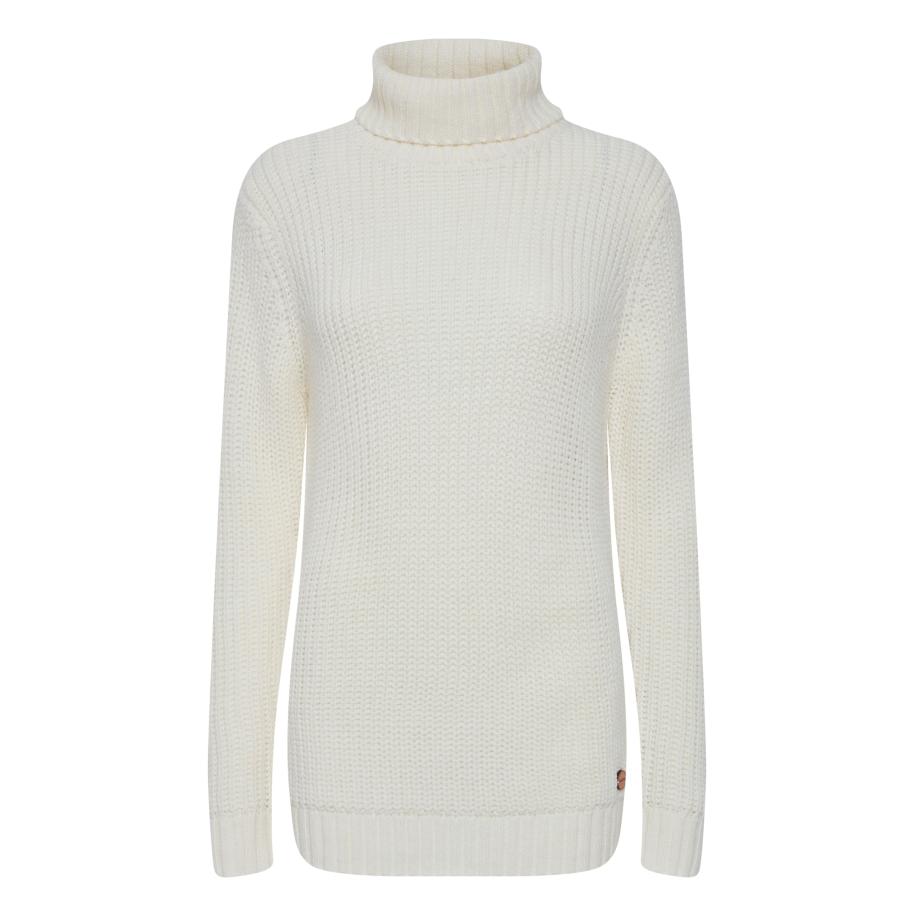 Oxmo Trui Nanna bruin / offwhite Wit