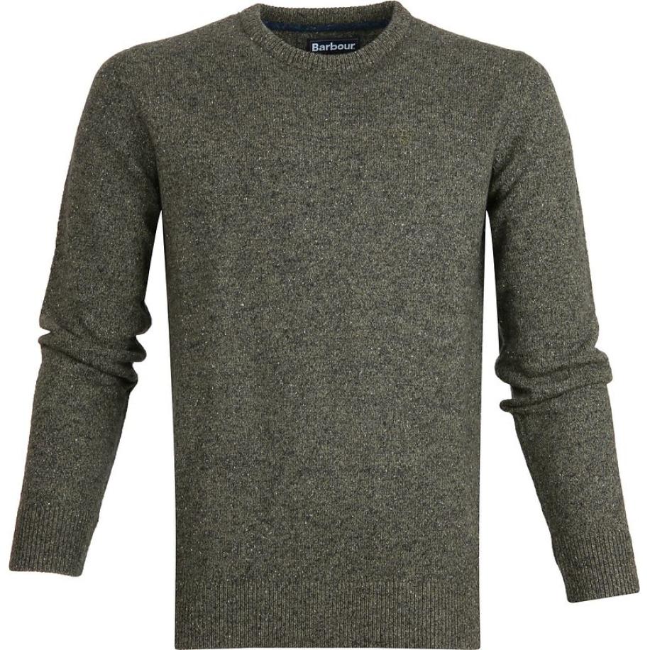 Barbour Tisbury Trui Donkergroen Groen