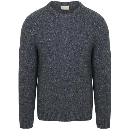 Gant Pullover Wool Blend Antraciet