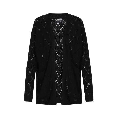 DreiMaster DreiMaster Vintage Gebreid vest Comfy zwart