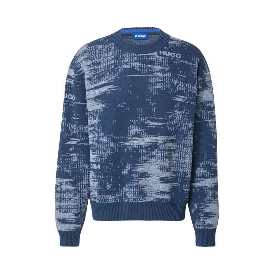 Hugo Boss HUGO Trui Sorbas saffier / duifblauw -