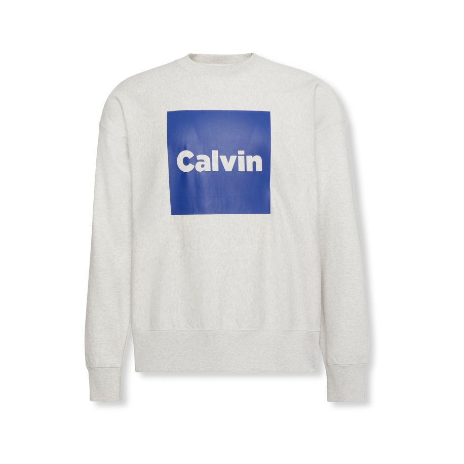 Calvin Klein Calvin Klein Jeans Sweatshirt donkerblauw / lichtgrijs -