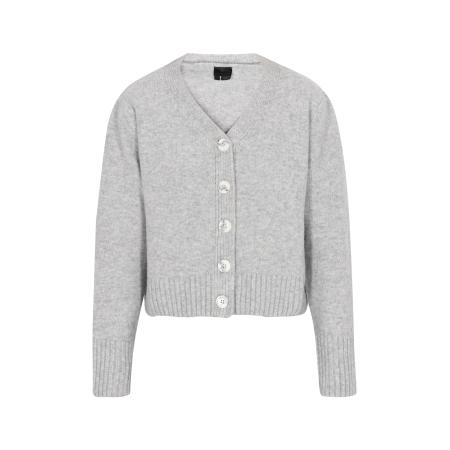 DreiMaster DreiMaster Klassik Gebreid vest grijs