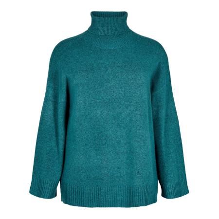 Zizzi Zizzi Trui Cavista donkergroen