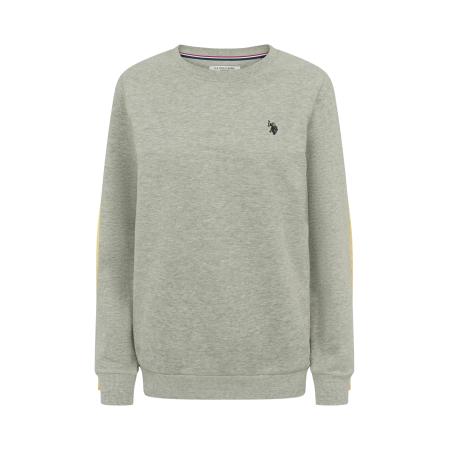 U.S. Polo Assn. U.S. POLO ASSN. Sweatshirt Helen grijs gemêleerd / zwart