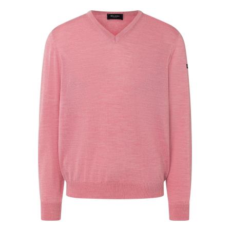 MAERZ Superwash Trui ronde hals, Effen