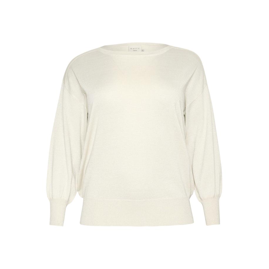Kaffe KAFFE CURVE Trui KC Regitta wit -