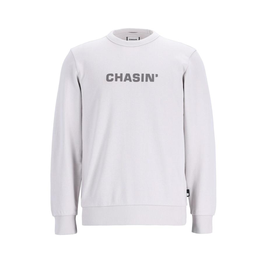 Chasin' CHASIN Sweatshirt Duell Round lichtgrijs / donkergrijs -