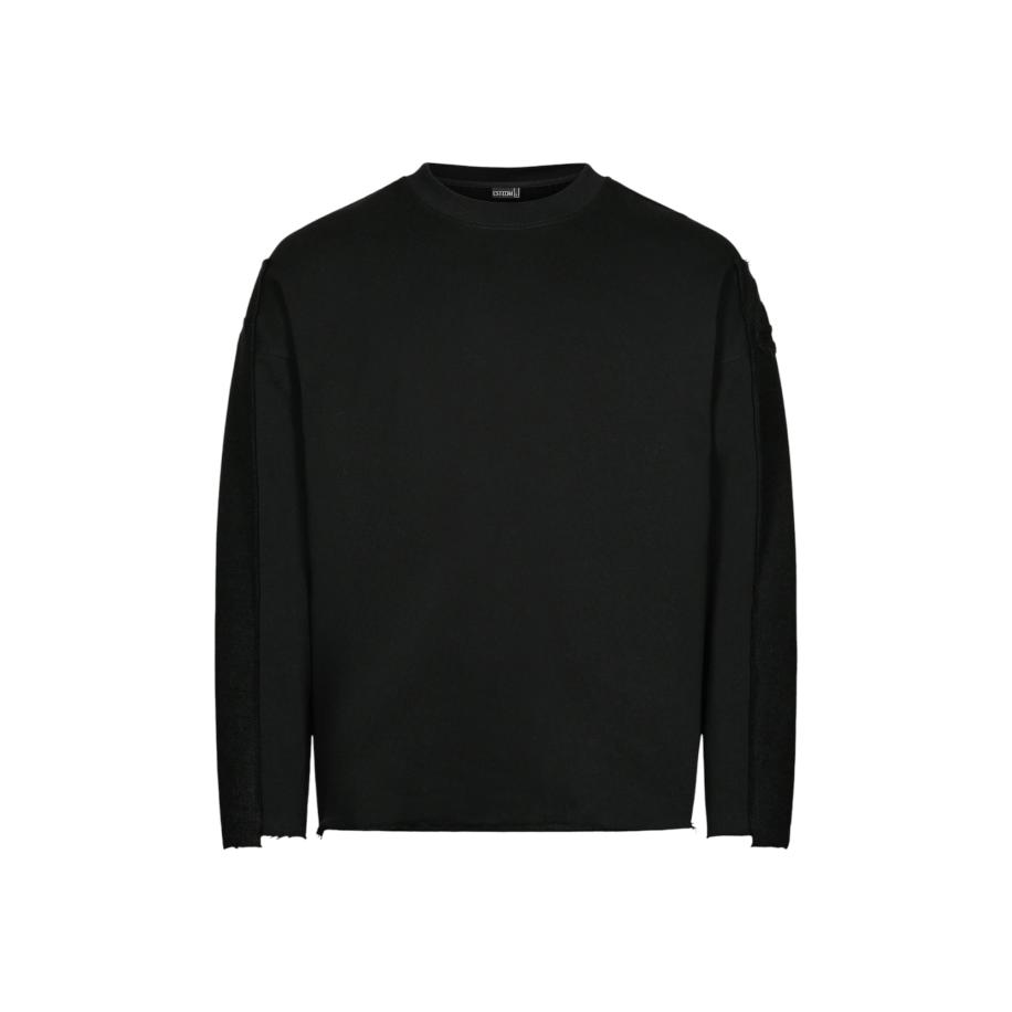 ESTEEM ESTEEM Sweatshirt zwart -