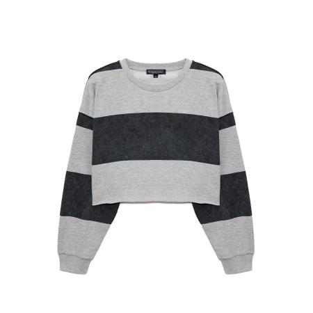 No Matter What No Matter What Sweatshirt grijs gemêleerd / zwart