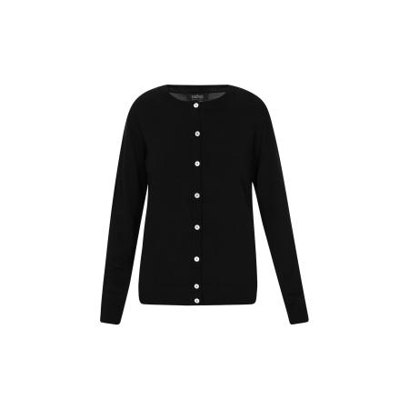 Usha usha BLACK LABEL Gebreid vest zwart
