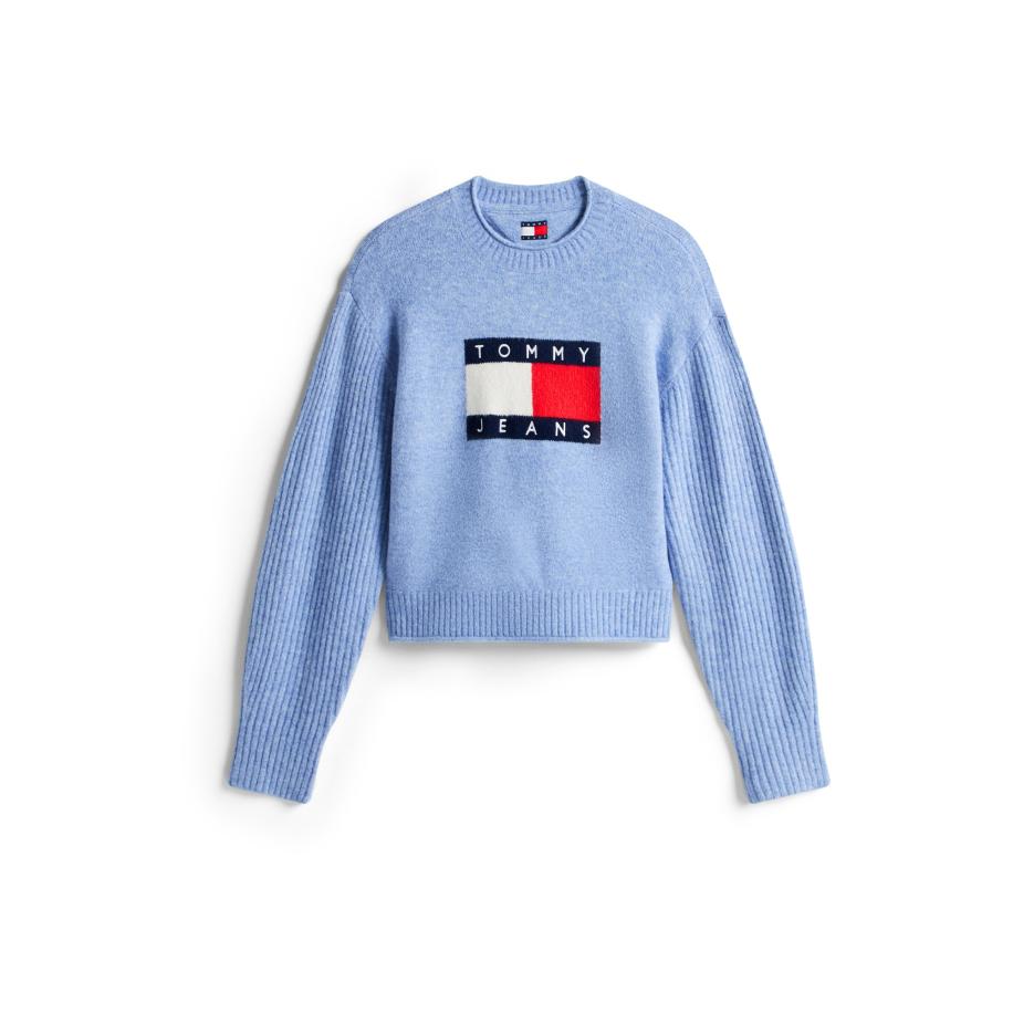 Tommy Jeans Tommy Jeans Trui navy / lichtblauw / rood / wit -