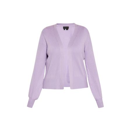 NAEMI NAEMI Gebreid vest lavendel