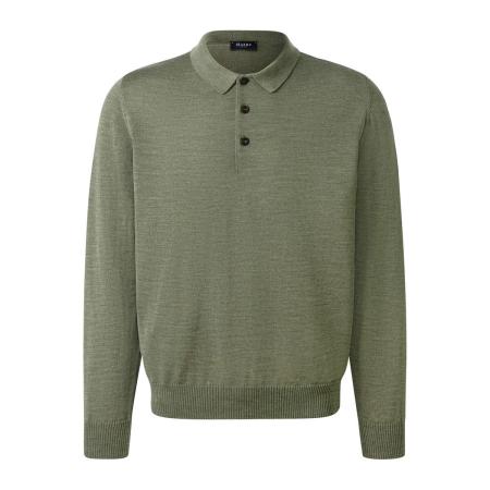 MAERZ Superwash Trui Polokraag, Effen