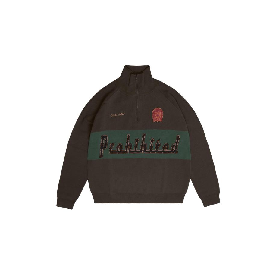 Prohibited Trui olijfgroen / spar / zwart Groen