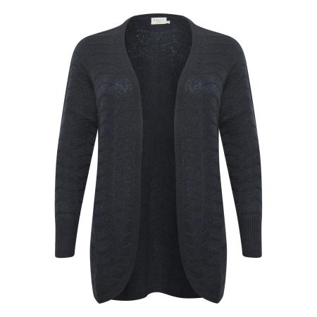Kaffe KAFFE CURVE Gebreid vest Emana marine