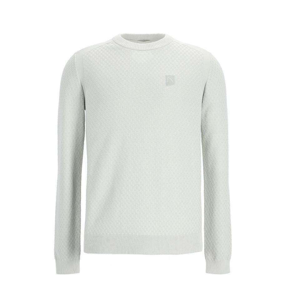 CHASIN Trui Rico lichtgrijs Grijs
