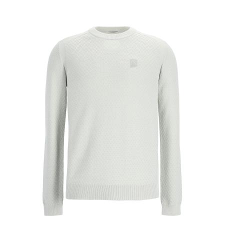 Chasin' CHASIN Trui Rico lichtgrijs