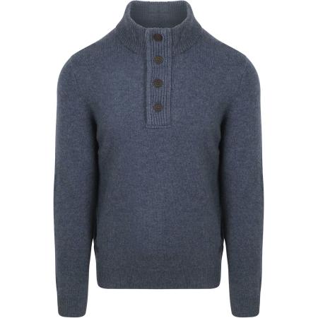 Barbour Mocker Trui Wol Indigo